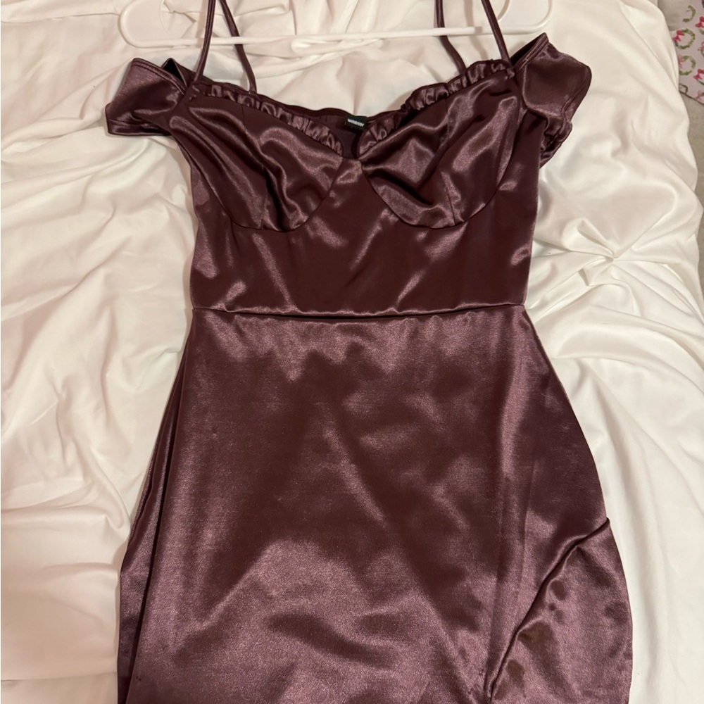 Windsor Mauve Mini Dress
